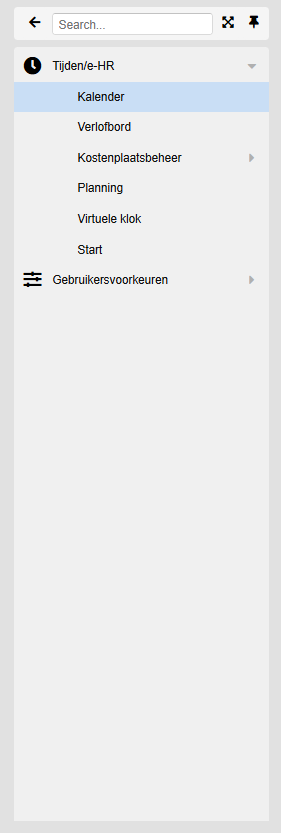 De Menubalk tonen en verbergen